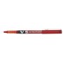 Caneta Rollerball Pilot V5 HI-Tecpoint com Tinta Líquida - Ponta Fina de 0,5 mm - Largura da Linha de 0,3 mm - Vermelha