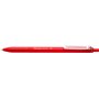 Caneta Esferográfica Retrátil Pentel iZee - Ponta de 0,7 mm - Espessura da Linha de 0,35 mm - Clipe de Metal - Vermelha