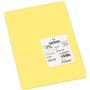 Pacote com 50 folhas de cartolina Canson Guarro Iris A4, 185g - 21x29,7cm - Amarelo Limão