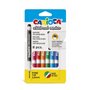 Conjunto de 8 Marcadores para Quadro Branco Carioca - Ponta Fina Ø 2,8mm - Secagem Rápida - Fácil de Apagar - Cores Sortidas
