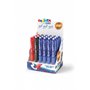 Carioca Oops - Conjunto com 24 Canetas Retráteis Apagáveis - Tinta Termossensível - Empunhadura Triangular Ergonômica - Ponta de