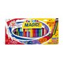 Kit com 30 Marcadores Mágicos Carioca - Tinta Mágica que Muda de Cor - Inclui Borracha Magink para Alterar ou Apagar as Cores - 