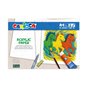 Pacote de Acrílico Carioca com 10 Folhas A4 para Marcadores e Tinta Acrílica - Papel 350gsm - Impede que as Cores Transpareçam
