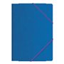 Pastas Dohe com três abas e elástico - Tamanho A4 - Fabricadas em cartão de alta qualidade - Laminadas - Fecho elástico plano