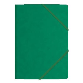 Pastas elásticas Dohe com três abas - Tamanho A4 - Papelão premium - Laminado - Fecho elástico plano