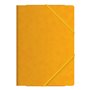 Pastas elásticas Dohe com três abas - Tamanho A4 - Papelão premium - Laminado - Fecho elástico plano