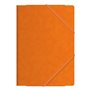 Pastas elásticas Dohe com três abas - Tamanho A4 - Papelão premium - Laminado - Fecho elástico plano