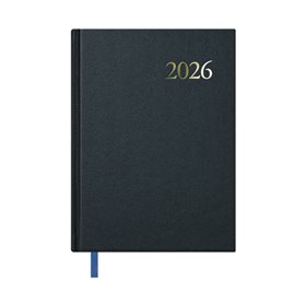 Agenda Anual Dohe Segovia - Visão Semanal - Tamanho 14x20cm - Preta