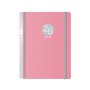 Agenda Anual Dohe Memphis - Um Dia por Página - Capa Plástica - Sábado e Domingo na Mesma Página - Fecho Elástico - Tamanho 15x2