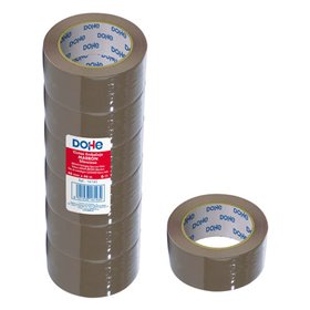 Vedação silenciosa de polipropileno Dohe 48 mm x 66 m - Marrom