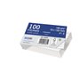 Fichas de índice em cartolina offset branca Dohe, 180g - 100x150mm - Pautadas - Pacote com 100 fichas