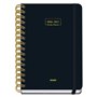 Agenda Escolar Premium Dohe 26/27 - Formato A5 - Um dia por página - Papel offset creme 80g - Capa de cartão laminado - Encadern