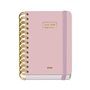 Agenda Escolar Premium Dohe 26/27 - Formato A6 - Um dia por página - Papel offset creme 80g - Capa de cartão laminado - Encadern