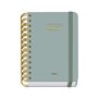 Agenda Escolar Premium Dohe 26/27 - Formato A6 - Um dia por página - Papel offset creme 80g - Capa de cartão laminado - Encadern