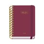 Agenda Escolar Premium Dohe 26/27 - Formato A6 - Um dia por página - Papel offset creme 80g - Capa de cartão laminado - Encadern