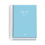 Agenda Escolar Dohe Basic Serenity 26/27 - Formato A6 - Um dia por página - Papel offset creme 70g - Capa de cartão laminado - E