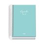 Agenda Escolar Dohe Basic Serenity 26/27 - Formato A6 - Um dia por página - Papel offset creme 70g - Capa de cartão laminado - E