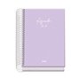 Agenda Escolar Dohe Basic Serenity 26/27 - Formato A6 - Um dia por página - Papel offset creme 70g - Capa de cartão laminado - E