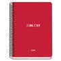 Agenda Escolar Dohe Basic Element 26/27 - Formato A5 - Um dia por página - Papel offset creme 70g - Capa de cartão laminado - En