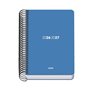 Agenda Escolar Dohe Basic Element 26/27 - Formato A6 - Um dia por página - Papel offset creme 70g - Capa de cartão laminado - En