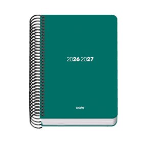 Agenda Escolar Dohe Basic Element 26/27 - Formato A6 - Um dia por página - Papel offset creme 70g - Capa de cartão laminado - En