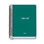 Agenda Escolar Dohe Basic Element 26/27 - Formato A6 - Um dia por página - Papel offset creme 70g - Capa de cartão laminado - En