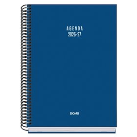 Agenda Escolar Dohe Basic Colour Vibes 26/27 - Formato A5 - Visão Semanal - Papel Offset Creme 70g - Capa de Cartão Laminado - E