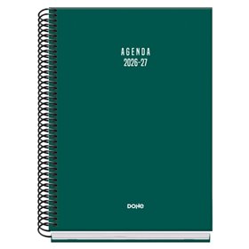 Agenda Escolar Dohe Basic Colour Vibes 26/27 - Formato A5 - Visão Semanal - Papel Offset Creme 70g - Capa de Cartão Laminado - E