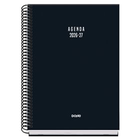Agenda Escolar Dohe Basic Colour Vibes 26/27 - Formato A5 - Visão Semanal - Papel Offset Creme 70g - Capa de Cartão Laminado - E