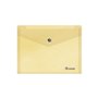 Envelope para documentos Dohe A5 - Fecho de pressão - Polipropileno translúcido de 150 mícrons - Amarelo