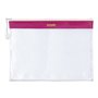 Pasta com fecho de correr Dohe em PVC - 32x24mm - Ideal para documentos A4 - Resistente e durável