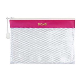 Estojo com fecho de correr em PVC da Dohe - 24x17,5mm - Resistente à água - Ideal para documentos A5