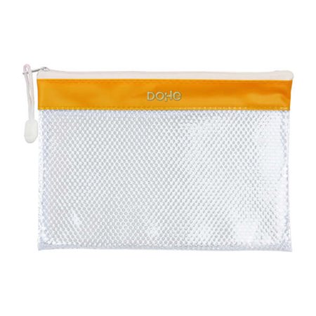 Estojo com fecho de correr em PVC da Dohe - 24x17,5mm - Resistente à água - Ideal para documentos A5