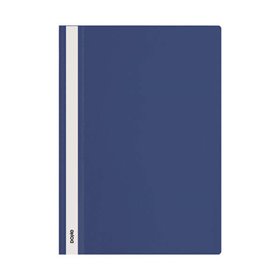 Pasta Dohe com Fecho - Tamanho A4 - Capa Transparente e Verso Opaco - Fabricada em Polipropileno
