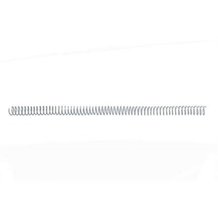Caixa com 100 espirais de metal GBC de 8 mm com proporção 5:1 - Pretas