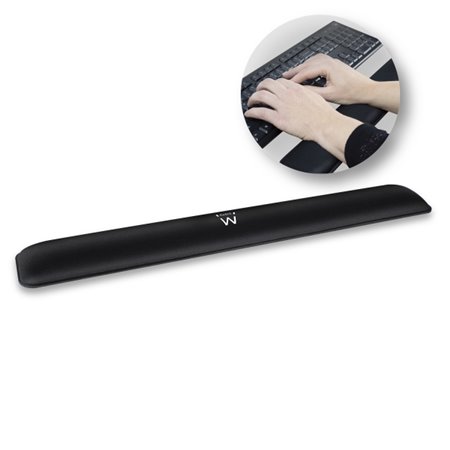 Apoio de braço para teclado Ewent - Ergonômico - Base de borracha antiderrapante - Preto