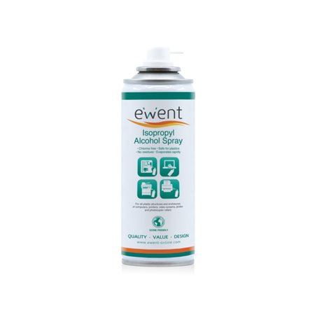 Spray de álcool isopropílico Ewent 200ml