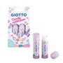 Conjunto de 2 bastões de cola médios Giotto Candy Collection de 20g - Secagem rápida - Ideal para uso escolar