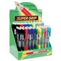 Conjunto de 60 lapiseiras mecânicas Pilot SuperGrip H185 - Grafite 0,5 mm - Grafite HB - Cores sortidas