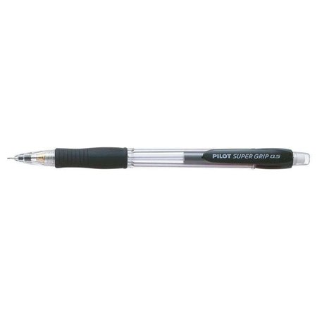 Lapiseira Pilot SuperGrip H185 - Grafite 0,5 mm - Grafite HB - Corpo Preto
