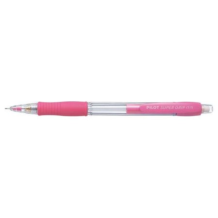 Lapiseira Pilot SuperGrip H185 - Grafite 0,5 mm - Grafite HB - Corpo Rosa