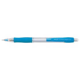 Lapiseira Pilot SuperGrip H185 - Grafite 0,5 mm - Grafite HB - Corpo Azul Claro