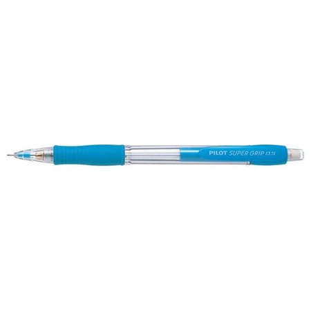 Lapiseira Pilot SuperGrip H185 - Grafite 0,5 mm - Grafite HB - Corpo Azul Claro
