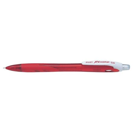 Lapiseira Pilot Rexgrip Begreen 0,5 mm - Grafite HB - 71,9% Plástico Reciclado - Corpo Vermelho