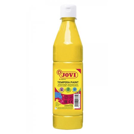 Tinta têmpera líquida Jovi 500ml - À base de água - Pronta para uso - Alto rendimento - Secagem rápida - Fácil aplicação - Excel