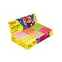 Display com 30 tabletes de Play-Doh de 50g da Jovi - Cores Neon - 100% Vegetal - Altamente Moldável - Não Resseca - Misturável -