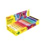 Jovi - Caixa com 15 tabletes de massinha de modelar de 150g - Altamente moldável - Não resseca - Sem glúten - Cores sortidas