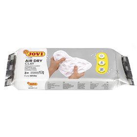 Massa de Modelar Jovi de Secagem ao Ar Livre 1000g - Endurecimento ao Ar - Toque Frio - Fácil de Moldar - Multissuperfícies - Se