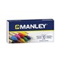 Conjunto de 10 giz de cera Manley Soft Stroke - Ideal para uma ampla variedade de técnicas e aplicações - Feito à mão - Ampla ga