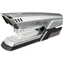 Grampeador de mesa metálico Maped Half Strip A-3545 - Até 25 folhas por vez - Aceita grampos 24/6 e 26/6 - Grampeamento aberto e